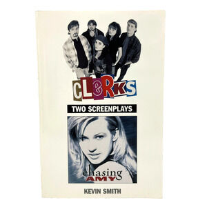 Clerks Chasing Amy Two Screenplays Kevin Smith Jay Mewes Dual Signed PB 1st Ed